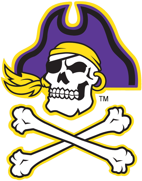 East Carolina Pirates 1999-2013 Alternate Logo iron on transfers for fabric
